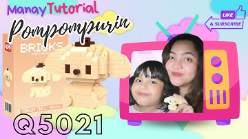 HOW TO BUILD POMPOMPURIN Q5021 BRICKS TUTORIAL