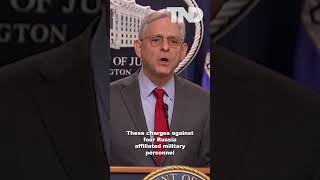 AG Garland on historic war crime charges against Russian soldiers for torturing an American #shorts