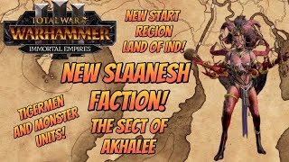 NEW FACTION MOD SHOWCASE - SLAANESH IND CULT - The Sect of Akhalee - Total War Warhammer 3