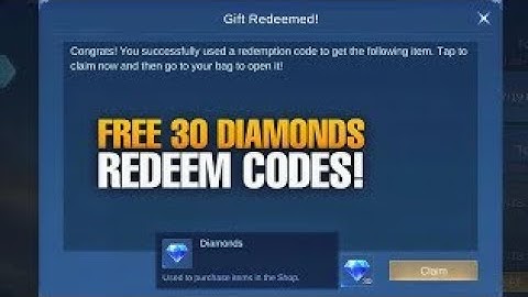 NEW FREE 30 DIAMONDS REDEEM CODES NOW 🤩!! { Hindi }