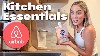 AIRBNB Kitchen Essentials  SUPER HOST Kitchen Set Up