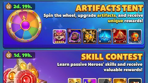 Puzzle breaker video 158: Artifact tent comeback soon and raid some match