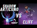 ONE GREAT LEAGUE SHADOW ARTICUNO VS TEAM ROCKET LEADER CLIFF (Grimer Team)