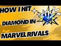 I AM OFFICIALLY DIAMOND RANK 🔴 LIVE 🔴 Marvel Rivals