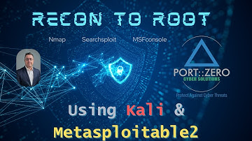 Recon to Root Using Kali & Metasploitable2