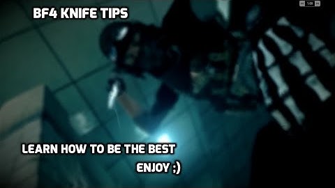 Battlefield 4 knife only tips and advice