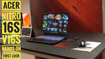 Acer Nitro 16S and V 16S Laptop | Quick Hands-On Impressions #Computex2025