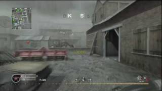 CoD4- W1200 RAMPAGE (Rush, rush, rush!/25 kill streak)
