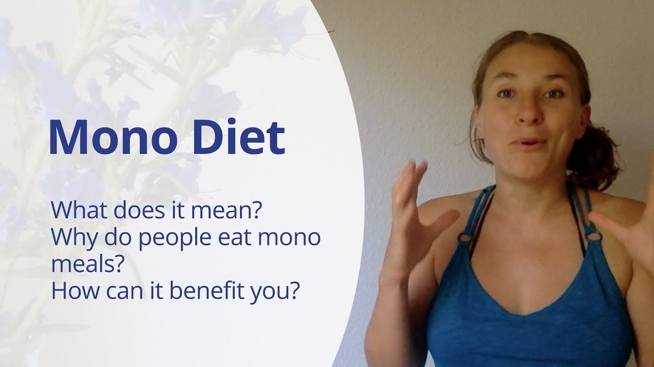 Mono Diet?! Why do people (like me) deprive themselves and eat mono