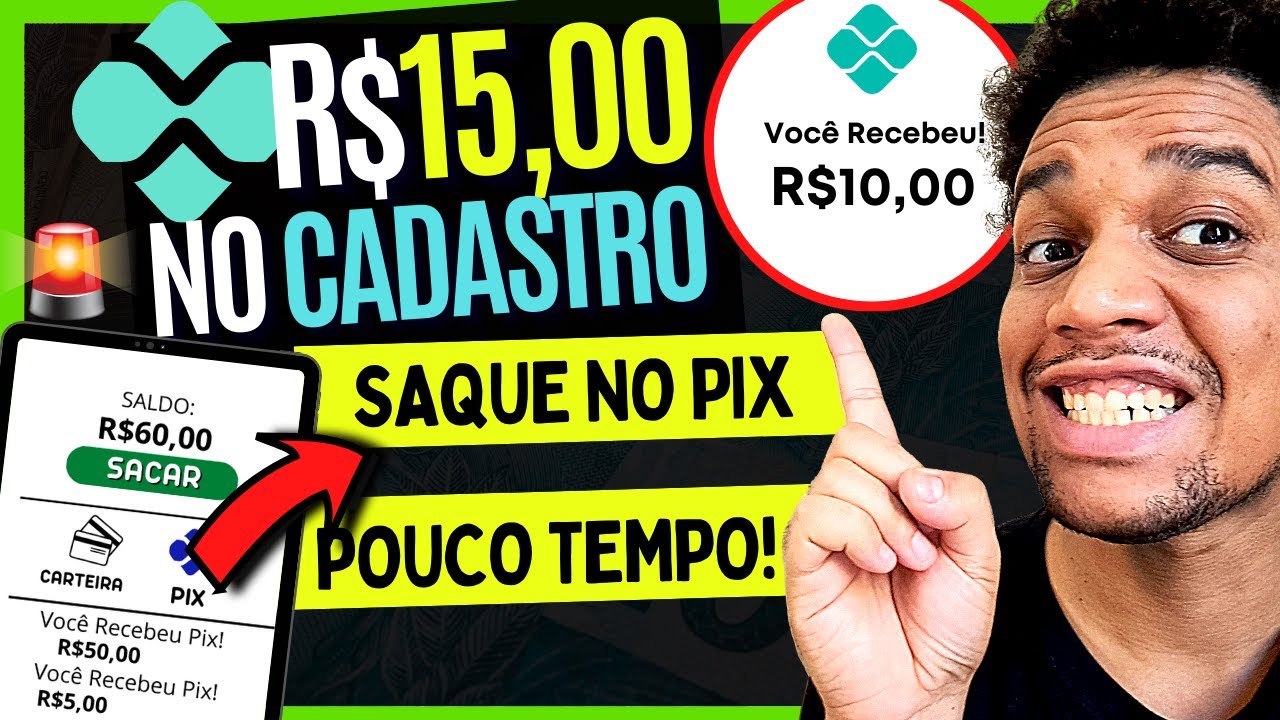 ✅Cadastre e Ganhe [R$15] APP PAGA NO CADASTRO 2022 BANCOS DIGITAIS PAGANDO CADASTRAR E JA PODE SACAR