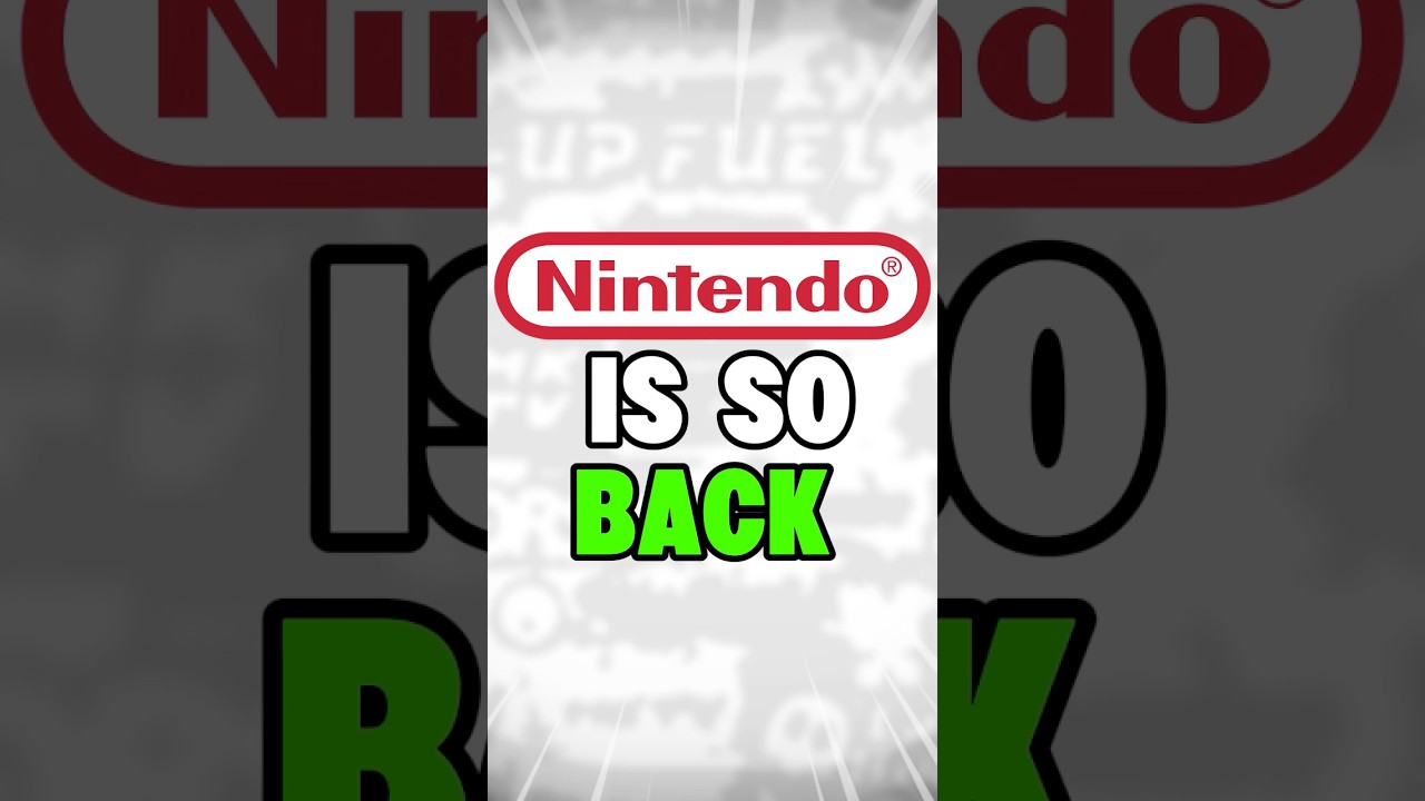 Nintendo Cooked With This