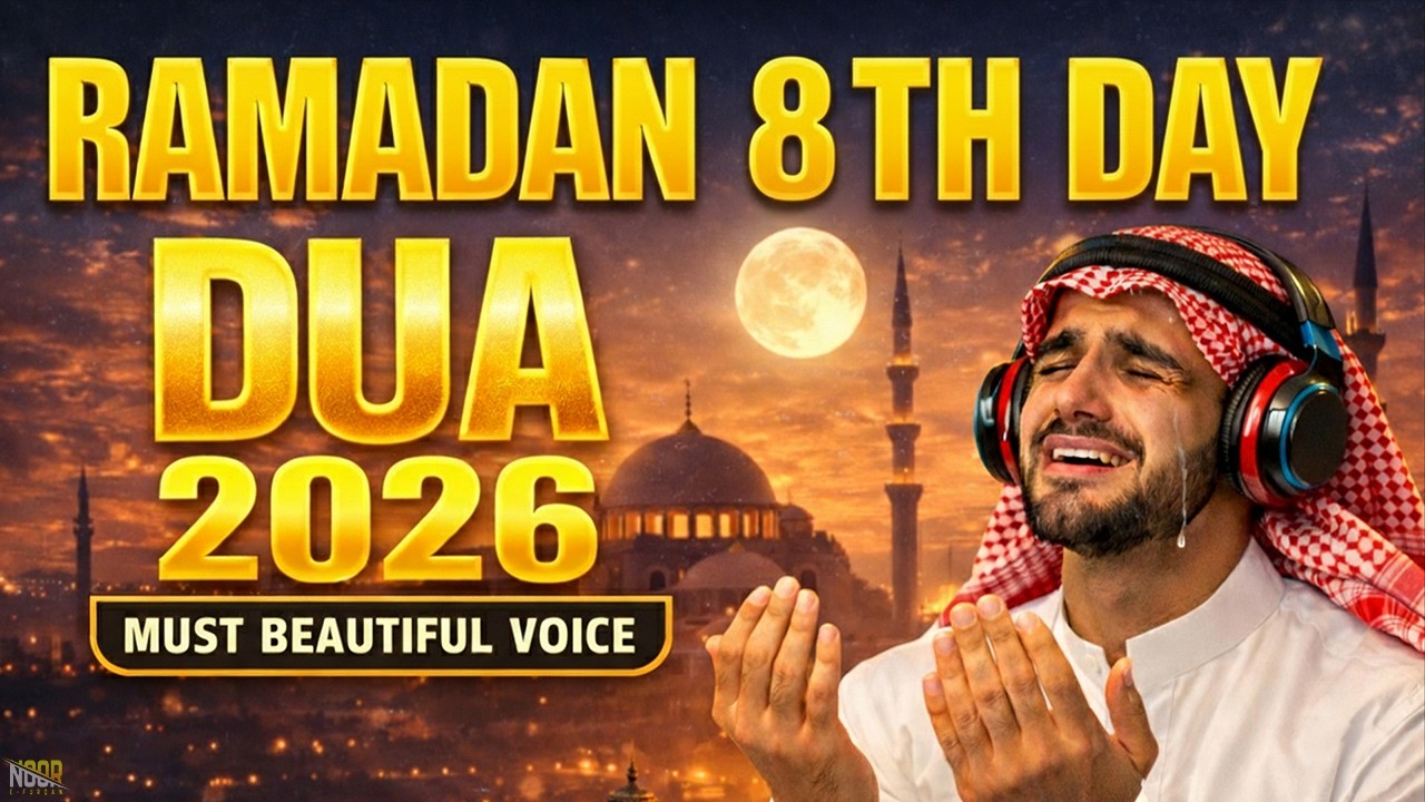 8th Day Of the Ramadan DUA 2026 ( Everyday Listen ) | Unmatched Voice Best Ramadan Full Dua Tilawat