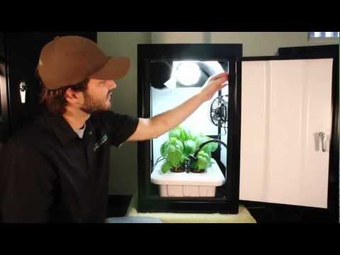 Hydroponic Grow Box Works Best Growing Kit By Supercloset Youtube
