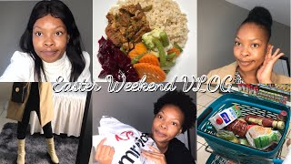 Easter Weekend | Mr Price &amp; The Fix haul | Styling Afro hair &amp; more | South African YouTuber VLOG