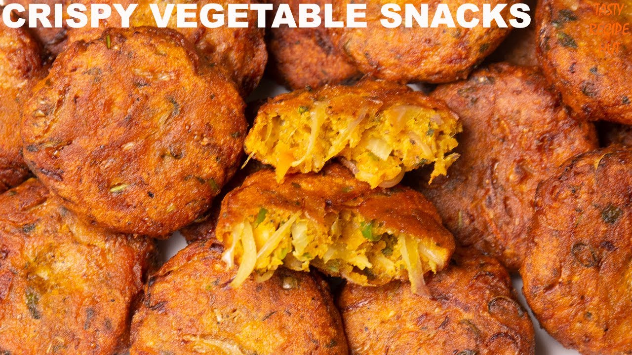 Crispy Vegetable Snacks Recipe ! Veg Pakora | Tasty Recipe Hut
