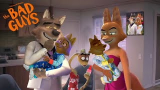 The Bad Guys. The family of Mr Wolf and Diane Foxington with their Children 💖🤩 | Cool Stuff Edits