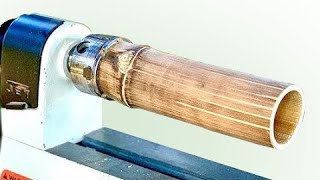 Woodturning - Bamboo (From Tropical Storm Fred)