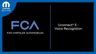 Uconnect® 5 - Voice Recognition | How To | 2022 Chrysler, Dodge, Jeep, Ram & Wagoneer Vehicles screenshot 5