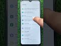 How to Reset Network Settings on Samsung Galaxy A03s #shorts