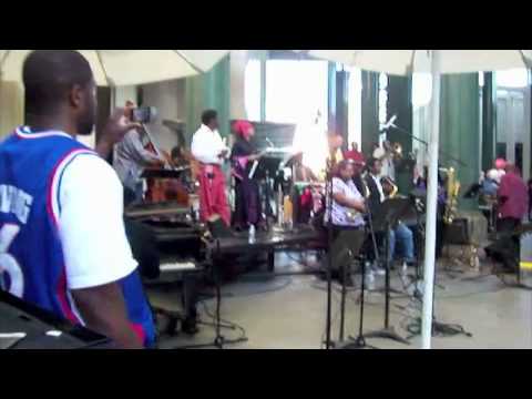 PAN AFRICAN PEOPLES ARKESTRA @ LACMA KING DAY 2011 by ANNA FISHER pt 2 of 2