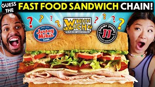 Guess That Fast Food Sandwich Chains! (Subway, Quiznos, Jersey Mike's, Jimmy Johns)