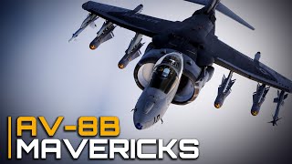 DCS AV8B Tutorial | How To Use Mavericks (AGM65)