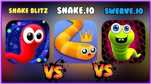 Snake.Io Vs Snake Blitz Vs Swerve Io Game Comparison!