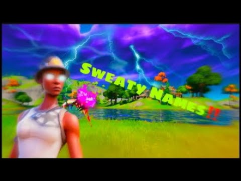 tryhard sweaty fortnite names not taken