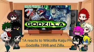 Class 1A reacts to Wikizilla Kaiju Profile: Godzilla 1998 and Zilla