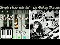Lenka - Everything at once - Simple Piano Tutorial