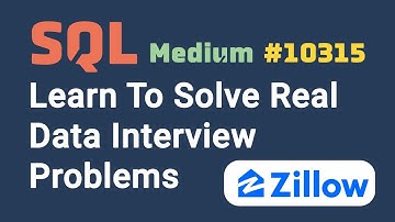 Data Analyst Interview Questions & Answers | SQL #10315 (Level: Medium)