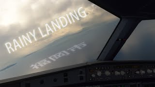 Rainy Morning Landing at Fukoka Airport :: Flight Simulator 2020