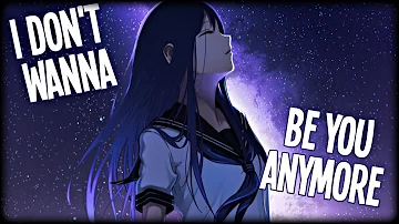 Nightcore↬idontwannabeyouanymore || Billie Eilish (Lyrics)