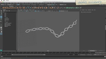 Mash network: Chain modeling Autodesk maya 2018