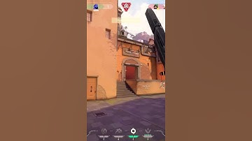 When you turn on your run and gun mode in valorant