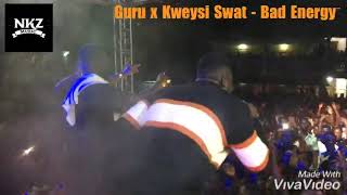 Guru Introduces Kweysi Swat on Stage to Perform Bad Energy