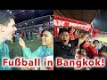 Wir schauen ein FUßBALLSPIEL in Bangkok an 🇹🇭