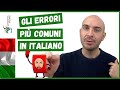 Gli ERRORI PIÙ COMUNI in italiano | Le cose che non sbaglierai mai più | Italiano con Francesco