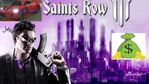 Saints Row 3 infinite money and respect cheat!
