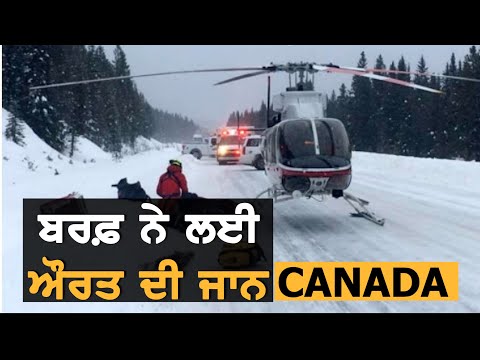 Doctor Died in Avalanche in Alberta || TV Punjab