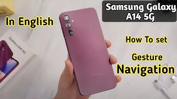 Samsung Galaxy A14 back button setting/Samsung Galaxy A14 back button change