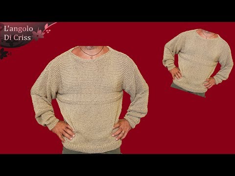 Video: Come Lavorare A Maglia Un Maglione Da Uomo