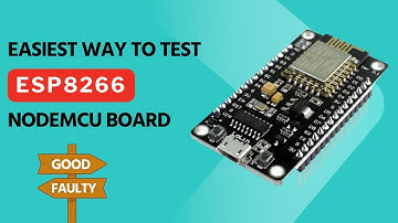 ESP8266 Quick Test: Control Built-in LED & Confirm WiFi Connection!