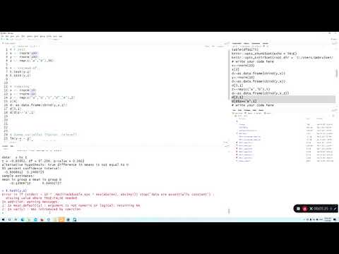 R: Two sample t-test