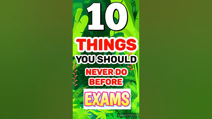 10 Things You Should Never Do Before Exams | Exam Tips For Students |Study hacks #shorts