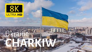 Kharkiv, Ukraine 8k [Ultra HD) - Drone Views
