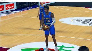 LIVE NOW! Gilas Pilipinas vs Chinese Taipei | FIBA ASIA CUP 2025 | May 16, 2024 | FIBA2K CPU VS CPU