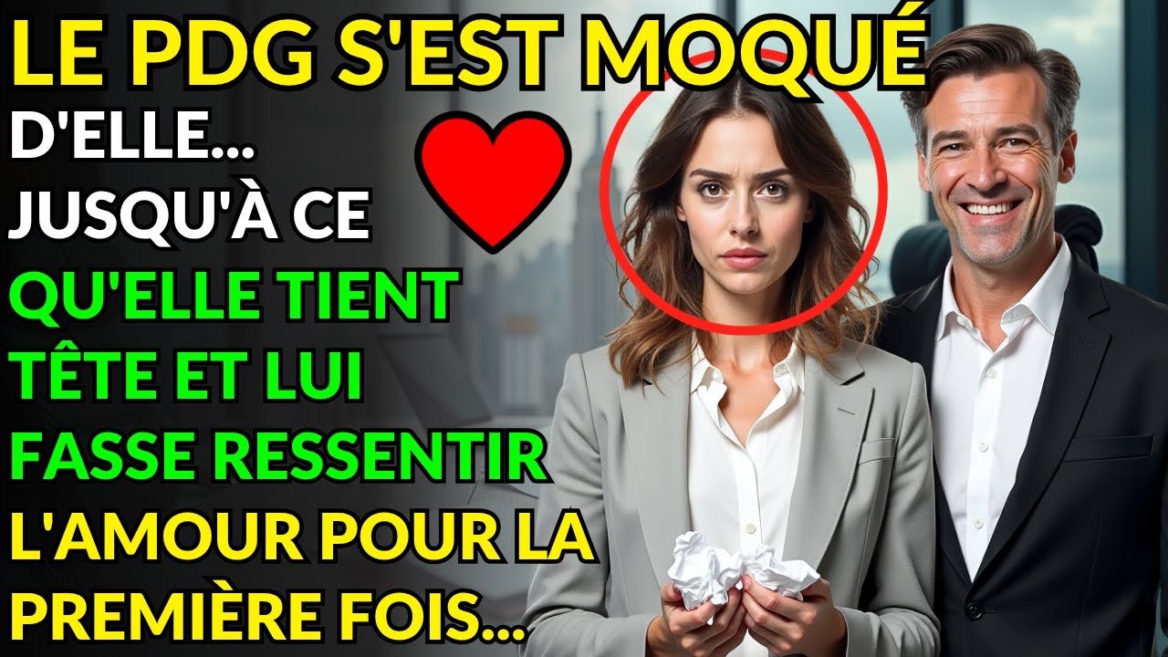 LE PDG S'EST MOQUÉ D'ELLE… JUSQU'À CE QU'ELLE TIENT TÊTE ET ÉVEILLE SON PREMIER AMOUR