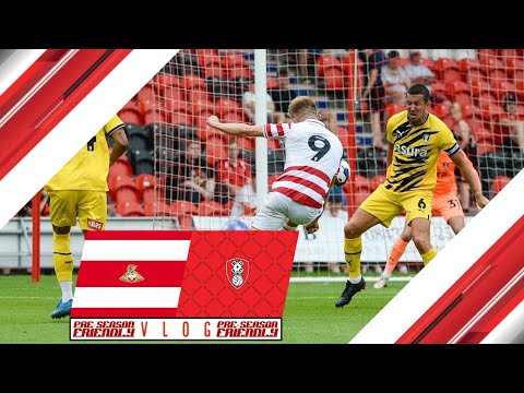 DONCASTER ROVERS 2-2 ROTHERHAM UNITED - MILLER IS A GOAL SCORING MACHINE! (PRESEASON VLOG 2022/23)