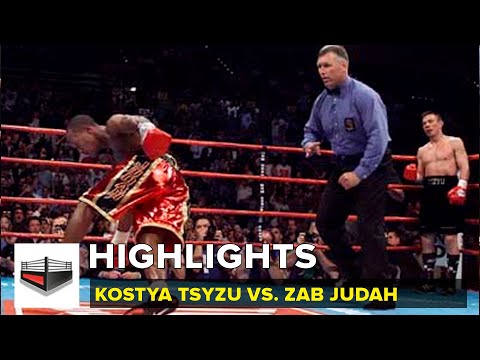 The unforgettable KO of Kostya Tsyzu to Zab Judah | Highlights and KO